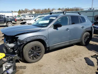 2024 Mazda CX-50 S Premium with VIN 7MMVABDM2RN225726, listed as a Copart auction lot 48699315 with Not Provided miles and Salvage Title. Bid and sale history available at DreamBid. Image 1.