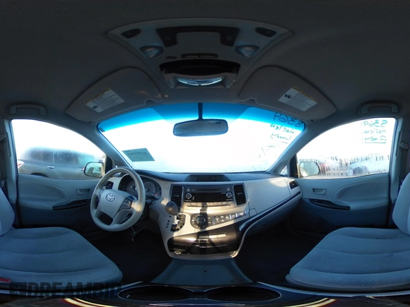 2014 Toyota Sienna LE AAS with VIN 5TDKK3DC1ES520561, listed as a IAAI auction lot 41959565 with 115,908 mi miles and . Bid and sale history available at carsss.com. Image 19.