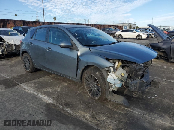 2012 Mazda 3 i Grand Touring with VIN JM1BL1M83C1656360, listed as a Copart auction lot 45960035 with 145,202 mi miles and Salvage title. Bid and sale history available at DreamBid. Image 4.