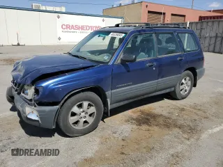 2001 Subaru Forester L with VIN JF1SF63571H739621, listed as a Copart auction lot 48336695 with 98,107 mi miles and Salvage Title. Bid and sale history available at carsss.com. Image 1.