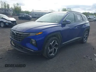 2022 Hyundai Tucson Limited with VIN 5NMJECAE3NH105480, listed as a IAAI auction lot 41684227 with 85,121 mi miles. Bid and sale history available at carsss.com. Image 2.