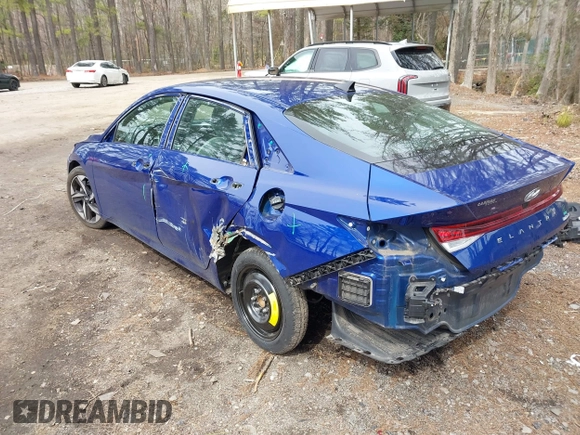 2021 Hyundai Elantra Limited with VIN 5NPLP4AG6MH025053, listed as a IAAI auction lot 41739153 with 66,012 mi miles and . Bid and sale history available at DreamBid. Image 3.