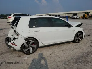 2021 Volkswagen Golf GTI S with VIN 3VW6T7AU1MM002268, listed as a Copart auction lot 60218743 with 32,837 mi miles. Bid and sale history available at carsss.com. Image 3.
