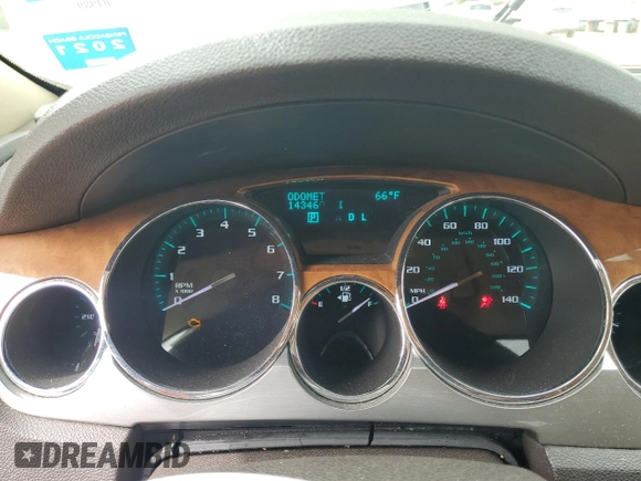 2011 Buick Enclave CXL-1 with VIN 5GAKRBED8BJ204694, listed as a Copart auction lot 44983885 with 143,460 mi miles and Salvage Title. Bid and sale history available at carsss.com. Image 9.