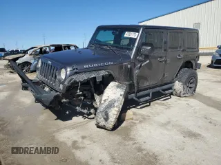 2014 Jeep Wrangler Unlimited Rubicon with VIN 1C4BJWFG0EL199649, listed as a Copart auction lot 47801775 with 141,116 mi miles and Salvage Title. Bid and sale history available at carsss.com. Image 1.