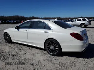 2017 Mercedes-Benz S 550 with VIN WDDUG8CB4HA287640, listed as a Copart auction lot 44712825 with 54,918 mi miles and Salvage Title. Bid and sale history available at carsss.com. Image 2.