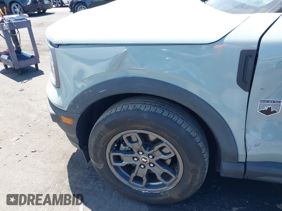 2023 Ford Bronco Sport Big Bend with VIN 3FMCR9B67PRD35688, listed as a IAAI auction lot 42303794 with 25,935 mi miles and . Bid and sale history available at DreamBid. Image 17.