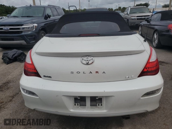 2008 Toyota Solara SE with VIN 4T1FA38P68U160345, listed as a Copart auction lot 74989644 with Not Provided miles and Non Repairable. Bid and sale history available at carsss.com. Image 6.