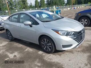 2023 Nissan Versa SV with VIN 3N1CN8EV5PL856833, listed as a IAAI auction lot 42527797 with 43,093 mi miles and . Bid and sale history available at DreamBid. Image 1.