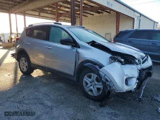 2014 Toyota RAV4 LE with VIN 2T3BFREV9EW206548, listed as a Copart auction lot 45152115 with 100,015 mi miles and Salvage Title. Bid and sale history available at carsss.com. Image 4.