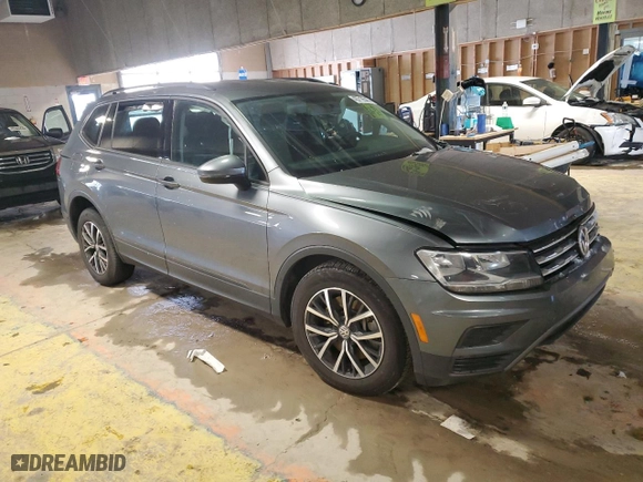 2021 Volkswagen Tiguan S with VIN 3VV1B7AX8MM010816, listed as a Copart auction lot 45718545 with 75,384 mi miles and Salvage Title. Bid and sale history available at carsss.com. Image 4.