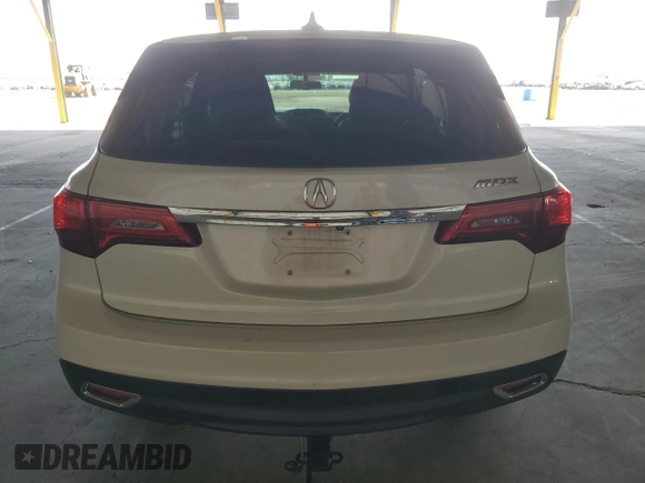 2014 Acura MDX with VIN 5FRYD3H29EB009995, listed as a Copart auction lot 71773354 with 168,839 mi miles and Salvage Title. Bid and sale history available at carsss.com. Image 6.