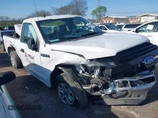 2020 Ford F-150 XL with VIN 1FTMF1C56LKE84620, listed as a IAAI auction lot 41914665 with 52,879 mi miles and . Bid and sale history available at carsss.com. Image 1.