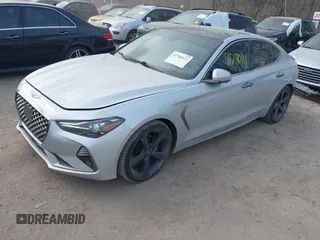 2019 Genesis G70 2.0T Advanced with VIN KMTG44LA2KU034212, listed as a IAAI auction lot 41780111 with 48,222 mi miles. Bid and sale history available at carsss.com. Image 17.