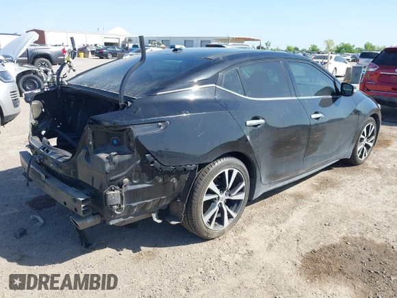2018 Nissan Maxima SV with VIN 1N4AA6AP4JC390509, listed as a IAAI auction lot 42016247 with 67,345 mi miles and . Bid and sale history available at DreamBid. Image 4.