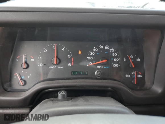 2002 Jeep Wrangler X с VIN 1J4FA39S52P770423, выставлен на аукционе Copart как лот 62498885 с пробегом 87 433 миль миль и Чистый • Clean title. История ставок и продаж доступна на DreamBid. Изображение 9.