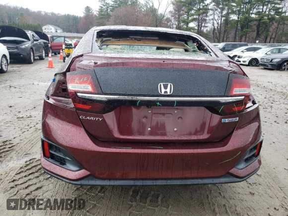 2018 Honda Clarity Plug-In Hybrid with VIN JHMZC5F14JC003638, listed as a Copart auction lot 50515285 with 77,736 mi miles and Salvage Title. Bid and sale history available at carsss.com. Image 6.