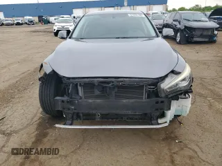 2015 Infiniti Q50 with VIN JN1BV7AP5FM356012, listed as a Copart auction lot 57848185 with 98,204 mi miles and Salvage title. Bid and sale history available at DreamBid. Image 5.