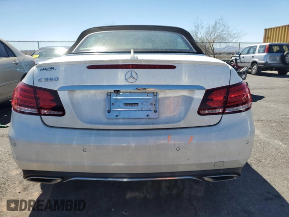 2014 Mercedes-Benz E 350 with VIN WDDKK5KF2EF274702, listed as a Copart auction lot 50401895 with 52,832 mi miles and Salvage Title. Bid and sale history available at DreamBid. Image 6.