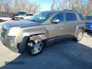 2011 GMC Terrain SLT-1 with VIN 2CTALUEC6B6383317, listed as a IAAI auction lot 41698170 with 127,276 mi miles and . Bid and sale history available at carsss.com. Image 2.