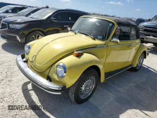 1979 Volkswagen Beetle with VIN 1592027887, listed as a Copart auction lot 77091064 with 19,097 mi miles and Salvage Title. Bid and sale history available at DreamBid. Image 1.