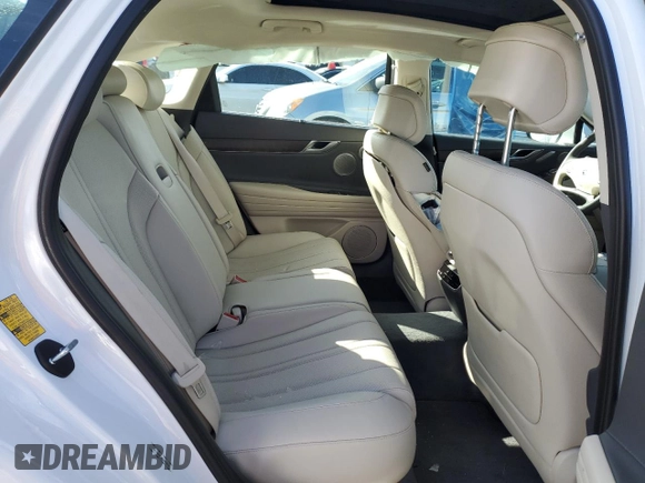 2022 Genesis G80 2.5T with VIN KMTGB4SC3NU092276, listed as a Copart auction lot 45701605 with 22,881 mi miles and Salvage Title. Bid and sale history available at carsss.com. Image 10.