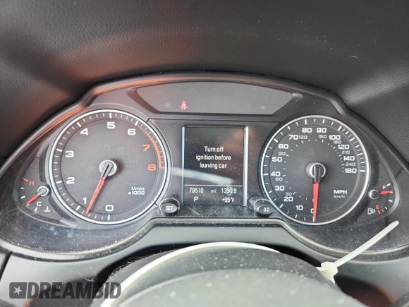 2016 Audi Q5 Premium Plus with VIN WA1D7AFP2GA114197, listed as a Copart auction lot 62717375 with 79,510 mi miles and Salvage title. Bid and sale history available at DreamBid. Image 9.