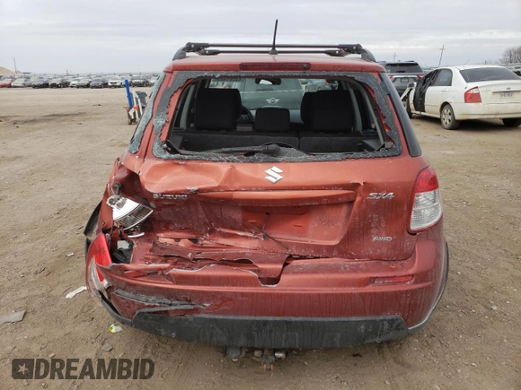 2012 Suzuki SX4 Crossover with VIN JS2YB5A31C6307185, listed as a Copart auction lot 44468485 with 128,046 mi miles and Clean Title. Bid and sale history available at carsss.com. Image 6.