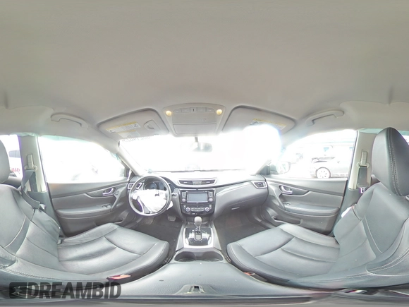 2016 Nissan Rogue S with VIN JN8AT2MVXGW144910, listed as a Copart auction lot 55214625 with 127,384 mi miles and Salvage Title. Bid and sale history available at DreamBid. Image 16.