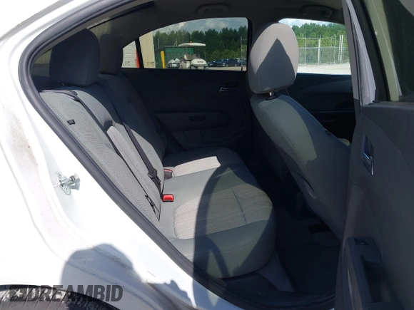 2017 Chevrolet Sonic LT with VIN 1G1JD5SHXH4132396, listed as a IAAI auction lot 42394041 with 106,893 mi miles and . Bid and sale history available at DreamBid. Image 8.