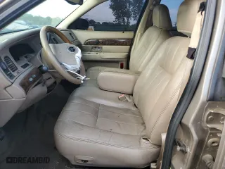 2005 Mercury Grand Marquis LS Premium with VIN 2MEHM75W45X665603, listed as a Copart auction lot 72344074 with 196,596 mi miles and Salvage Title. Bid and sale history available at carsss.com. Image 7.
