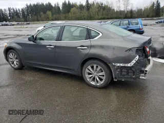 2012 Infiniti M z VIN JN1BY1AP8CM334084, wystawiony jako Copart lot #50758815 z przebiegiem 107 917 mil mil oraz Szkody całkowita. Historia ofert i sprzedaży dostępna na DreamBid. Obrazek 2.