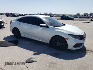 2019 Honda Civic Sport with VIN 19XFC2F81KE049938, listed as a Copart auction lot 52712405 with 150,985 mi miles and Salvage Title. Bid and sale history available at DreamBid. Image 4.