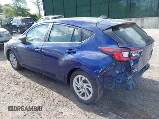 2024 Subaru Impreza with VIN JF1GUABC4R8302590, listed as a IAAI auction lot 42257875 with 14,842 mi miles and . Bid and sale history available at DreamBid. Image 3.