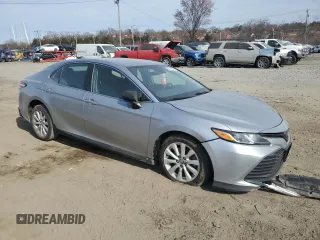 2019 Toyota Camry LE with VIN 4T1B11HK1KU263364, listed as a Copart auction lot 48519385 with 44,617 mi miles and Salvage Title. Bid and sale history available at carsss.com. Image 4.