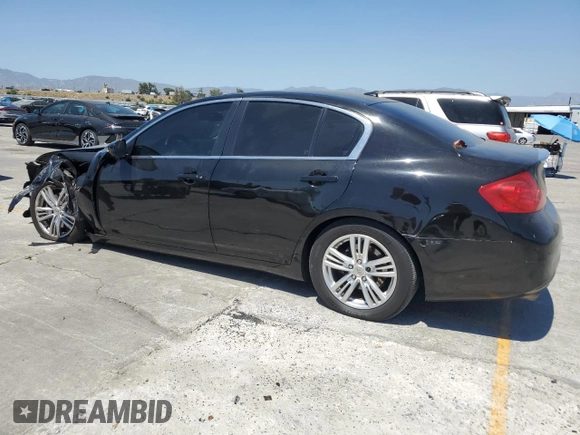 2013 Infiniti G37 Journey with VIN JN1CV6APXDM722655, listed as a Copart auction lot 57531615 with 150,431 mi miles and Salvage title. Bid and sale history available at DreamBid. Image 2.