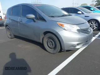 2015 Nissan Note S with VIN 3N1CE2CP4FL405926, listed as a IAAI auction lot 41894773 with 120,316 mi miles and . Bid and sale history available at DreamBid. Image 1.