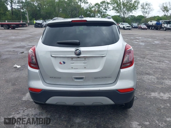 2018 Buick Encore Preferred with VIN KL4CJASB0JB717254, listed as a IAAI auction lot 41985178 with 123,948 mi miles. Bid and sale history available at carsss.com. Image 16.