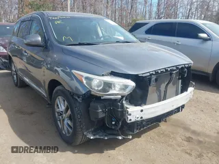 2015 Infiniti QX60 with VIN 5N1AL0MM9FC514957, listed as a IAAI auction lot 41714774 with 77,070 mi miles. Bid and sale history available at carsss.com. Image 1.