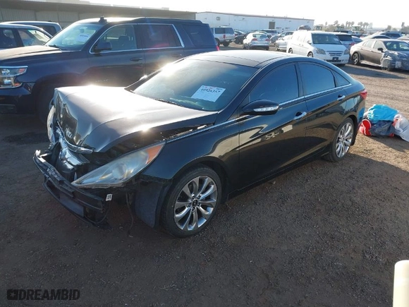 2012 Hyundai Sonata 2.0T SE with VIN 5NPEC4ABXCH464909, listed as a IAAI auction lot 40926357 with 59,230 mi miles. Bid and sale history available at carsss.com. Image 2.