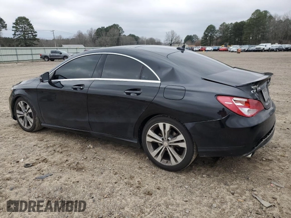 2016 Mercedes-Benz CLA with VIN WDDSJ4EB4GN288924, listed as a Copart auction lot 38746493 with 106,567 mi miles. Bid and sale history available at carsss.com. Image 2.