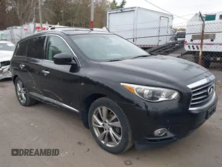 2015 Infiniti QX60 with VIN 5N1AL0MMXFC548440, listed as a IAAI auction lot 39273773 with 203,797 mi miles and . Bid and sale history available at DreamBid. Image 1.