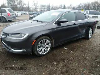 2015 Chrysler 200 Limited with VIN 1C3CCCAB0FN738371, listed as a IAAI auction lot 41208960 with 91,286 mi miles and . Bid and sale history available at DreamBid. Image 17.
