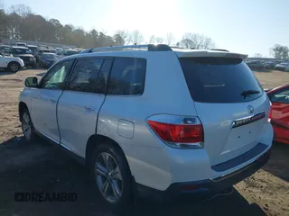 2012 Toyota Highlander Limited with VIN 5TDYK3EHXCS066361, listed as a IAAI auction lot 41479998 with 161,592 mi miles and . Bid and sale history available at DreamBid. Image 3.