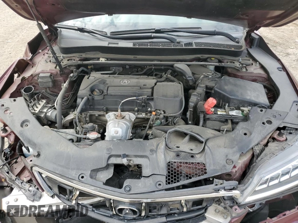 2015 Acura TLX Technology with VIN 19UUB1F59FA010664, listed as a Copart auction lot 57842025 with 136,657 mi miles and Salvage title. Bid and sale history available at DreamBid. Image 11.