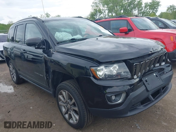 2017 Jeep Compass Sport SE z VIN 1C4NJDBB0HD101620, wystawiony jako IAAI lot #42253519 z przebiegiem 114 913 mil mil oraz . Historia ofert i sprzedaży dostępna na DreamBid. Obrazek 1.