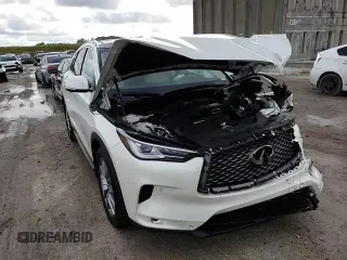 2022 Infiniti QX50 Essential with VIN 3PCAJ5CBXNF117489, listed as a Copart auction lot 68356262 with 4,379 mi miles and . Bid and sale history available at DreamBid. Image 12.