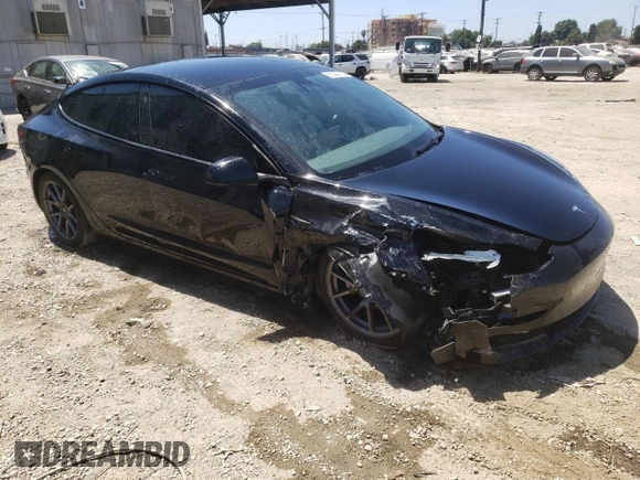 2023 Tesla Model 3 with VIN 5YJ3E1EA4PF558175, listed as a Copart auction lot 67586104 with 32,755 mi miles and Salvage title. Bid and sale history available at DreamBid. Image 4.