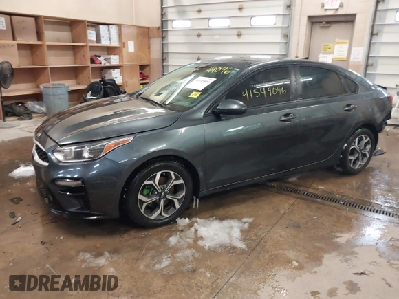 2020 Kia Forte LXS with VIN 3KPF24AD8LE187349, listed as a IAAI auction lot 41549096 with 57,191 mi miles and . Bid and sale history available at carsss.com. Image 2.