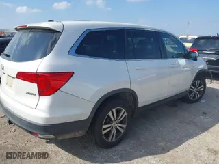 2016 Honda Pilot EX with VIN 5FNYF6H36GB084517, listed as a IAAI auction lot 41496227 with 156,000 mi miles. Bid and sale history available at carsss.com. Image 4.